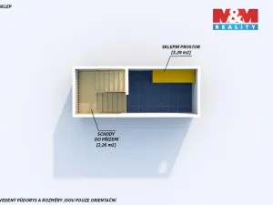 Pronájem rodinného domu, Komárov, Sadová, 47 m2