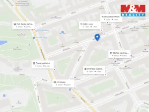 Pronájem bytu 1+kk, Praha - Žižkov, Bořivojova, 33 m2