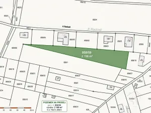 Prodej pozemku, Horní Jelení, Lesní, 2196 m2