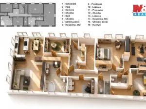 Prodej rodinného domu, Mařenice, 1190 m2