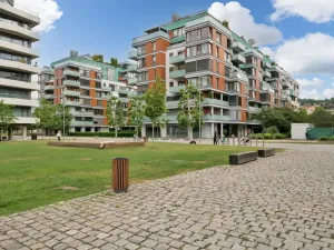 Pronájem bytu 2+kk, Praha - Karlín, Rohanské nábřeží, 52 m2