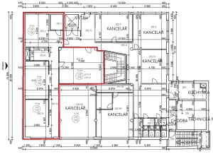 Pronájem kanceláře, Ostrava, 28. října, 161 m2