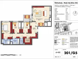 Prodej bytu 4+kk, Praha - Dolní Měcholupy, Honzíkova, 125 m2