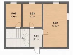 Prodej bytu 1+1, Aš, Vysoká, 37 m2