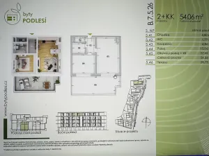 Pronájem bytu 2+kk, Jablonec nad Nisou, 83 m2