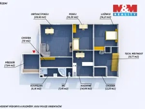 Pronájem rodinného domu, Břasy, 112 m2