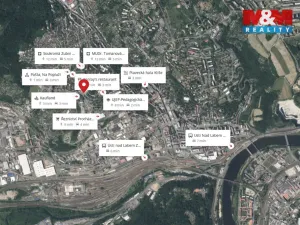 Prodej bytu 1+1, Ústí nad Labem - Klíše, Mezidomí, 47 m2