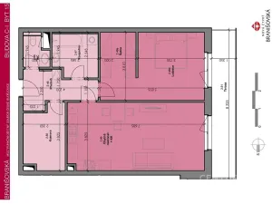 Prodej bytu 2+kk, České Budějovice, 77 m2