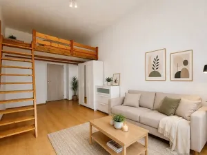 Pronájem bytu 2+kk, Praha - Nusle, Boleslavova, 48 m2