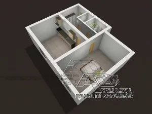 Pronájem bytu 2+kk, České Budějovice, 44 m2