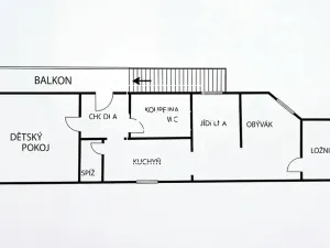 Pronájem bytu 3+kk, Praha - Dolní Měcholupy, Kutnohorská, 95 m2