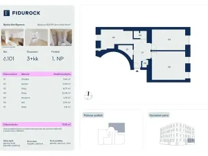 Prodej bytu 3+kk, Brno, Bayerova, 73 m2