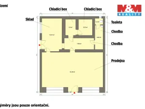 Pronájem obchodního prostoru, Sokolov, Sokolovská, 89 m2
