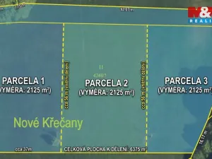 Prodej pozemku pro bydlení, Staré Křečany - Nové Křečany, 6629 m2