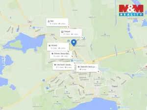 Prodej bytu 3+1, Třeboň - Třeboň II, Nádražní, 63 m2