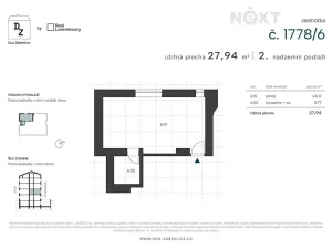 Prodej kanceláře, Praha - Záběhlice, U zákrutu, 28 m2