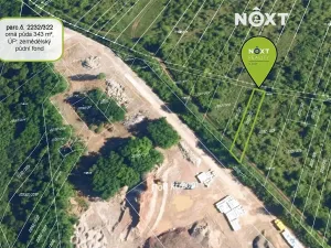 Prodej pole, Brno, 2422 m2