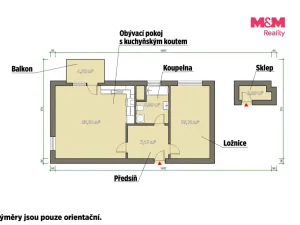 Pronájem bytu 2+kk, Heřmanova Huť - Vlkýš, U Pondu, 60 m2