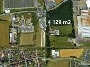 Prodej komerčního pozemku, Vodňany, 4129 m2