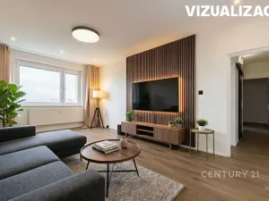 Pronájem bytu 2+1, Chomutov, Kamenný vrch, 58 m2
