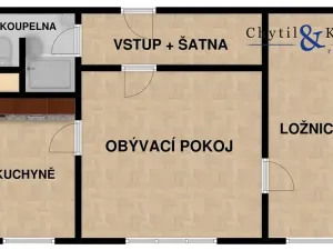 Prodej bytu 2+1, Přerov, Dr. Milady Horákové, 43 m2