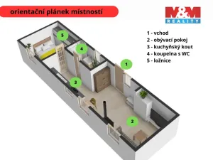 Prodej mobilheimu, Kalhov, 30 m2
