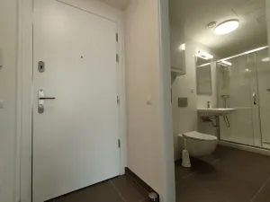 Pronájem bytu 1+kk, Praha - Dolní Chabry, Ústecká, 34 m2
