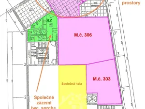 Pronájem kanceláře, Liberec, 1. máje, 59 m2