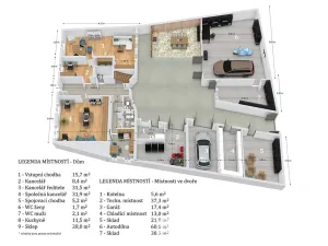 Prodej kanceláře, Cetkovice, Velká Strana, 464 m2