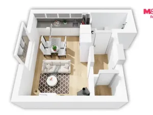 Prodej bytu 1+kk, Kralovice, Na Palcátech, 28 m2