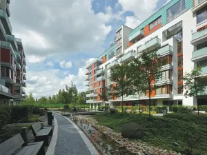 Pronájem bytu 2+kk, Praha - Karlín, Rohanské nábřeží, 52 m2