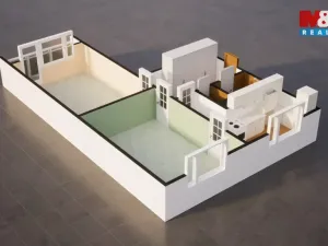 Prodej bytu 2+1, Jablonec nad Nisou - Mšeno nad Nisou, Boženy Němcové, 60 m2