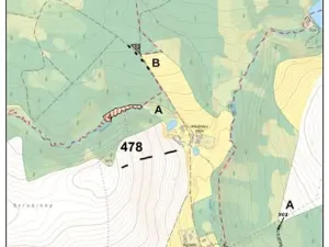 Prodej lesa, Načeradec, 1859 m2