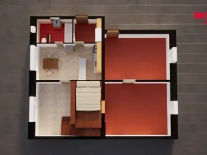 Prodej bytu 3+1, Litoměřice - Pokratice, Pokratická, 83 m2