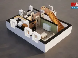 Prodej rodinného domu, Snědovice - Velký Hubenov, 70 m2