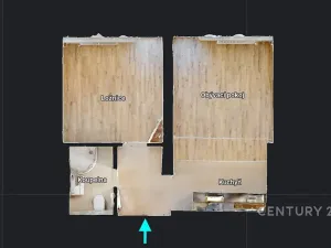 Pronájem bytu 2+kk, Ostrava, U Studia, 36 m2