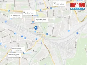 Pronájem bytu 1+kk, Praha - Vršovice, Petrohradská, 30 m2