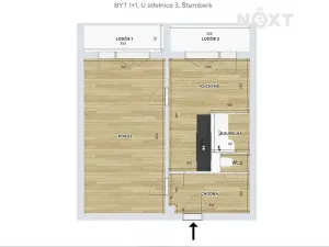 Prodej bytu 1+1, Šternberk, U Střelnice, 45 m2