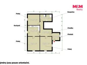 Pronájem bytu 3+1, Klatovy - Tupadly, 113 m2