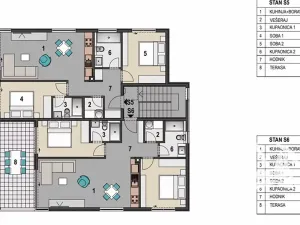 Prodej bytu 3+kk, Mandre, Chorvatsko, 74 m2