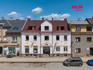 Prodej činžovního domu, Velké Poříčí, Náměstí, 546 m2