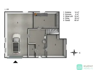 Prodej vícegeneračního domu, Hrob, 346 m2