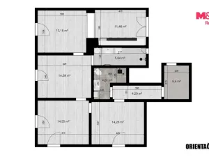 Pronájem bytu 4+kk, Jablonec nad Nisou - Mšeno nad Nisou, U Přehrady, 90 m2