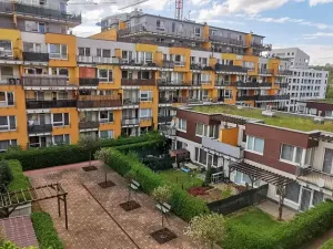 Pronájem bytu 2+kk, Praha - Vysočany, Pod Harfou, 57 m2