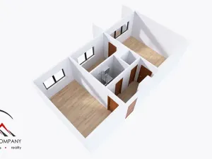 Pronájem bytu 2+1, Krnov, SPC H, 49 m2