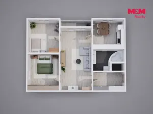 Prodej bytu 3+1, Ústí nad Labem - Severní Terasa, Rabasova, 78 m2