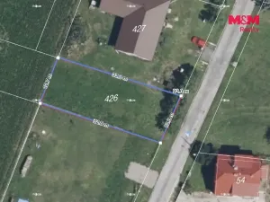 Prodej pozemku pro bydlení, Rašín, 431 m2