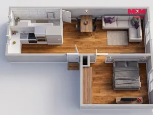 Prodej bytu 2+kk, Kraslice, Školní, 52 m2