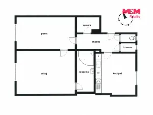 Prodej bytu 2+1, Praha - Žižkov, Baranova, 90 m2