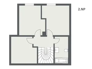 Prodej rodinného domu, Milovice, Zahradní, 95 m2